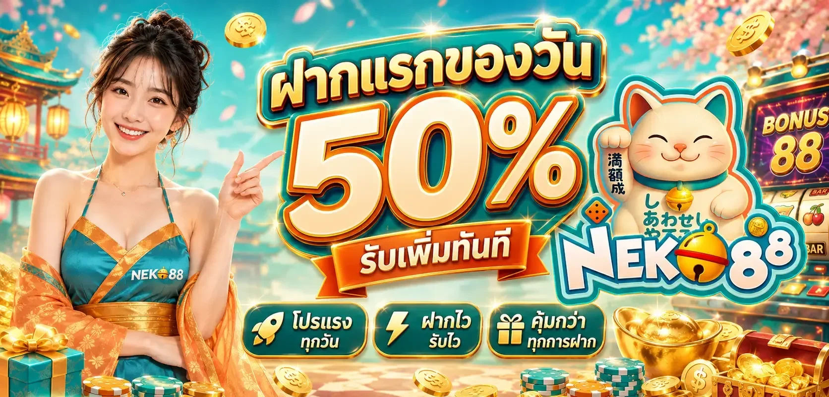 โปรฝากแรกของวัน by neko88